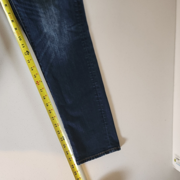 American Eagle Mens Dark Wash Slim Straight Leg Jeans Next Level Flex Size 32x30 - Picture 10 of 11